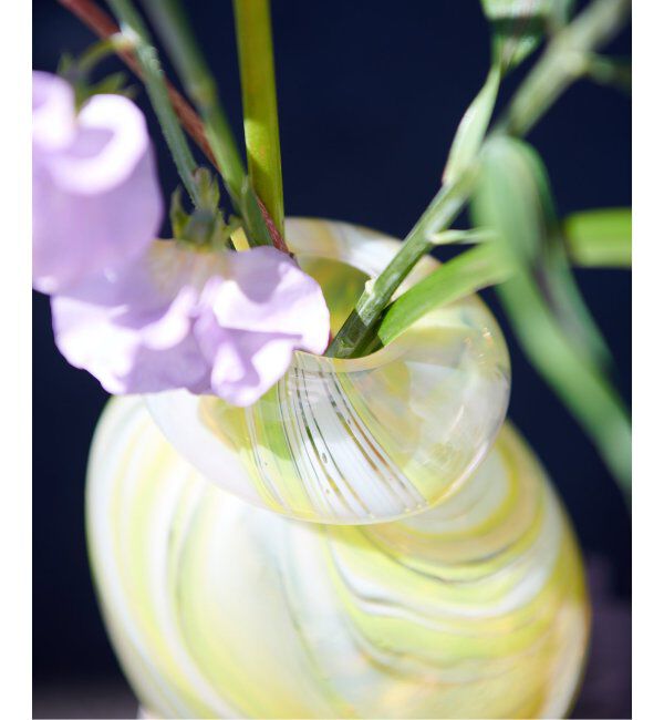 journal standard Furniture「FLOWER VASE 2 MARBLE 花器　花瓶　フラワーベース」|その他|