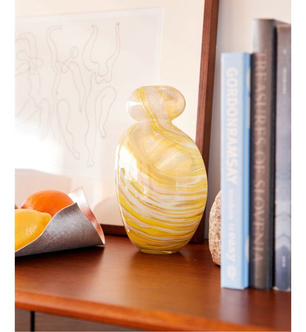journal standard Furniture「FLOWER VASE 2 MARBLE 花器　花瓶　フラワーベース」|その他|