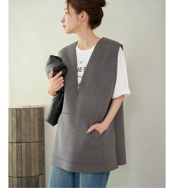 Plage「《追加》WO オーバーベスト」|ベスト・ジレ|