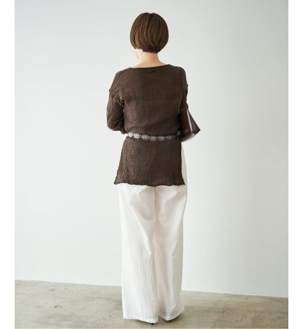 Plage「《予約》LES ATELIERS FRANCAIS DE CONFECTION 別注 SLIT ブラウス」|シャツ・ブラウス|