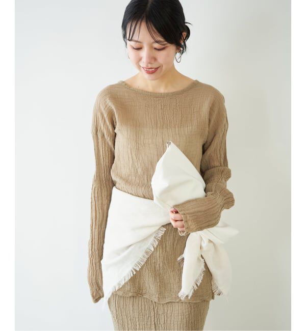 Plage「《予約》LES ATELIERS FRANCAIS DE CONFECTION 別注 SLIT ブラウス」|シャツ・ブラウス|