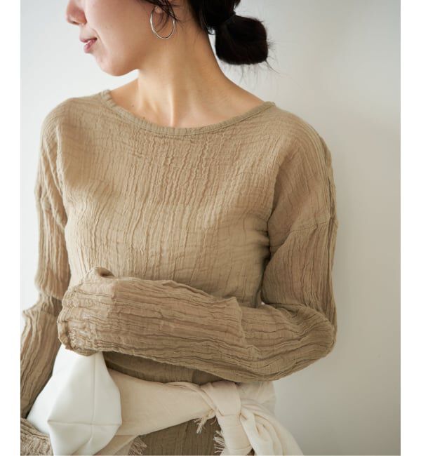 Plage「《予約》LES ATELIERS FRANCAIS DE CONFECTION 別注 SLIT ブラウス」|シャツ・ブラウス|