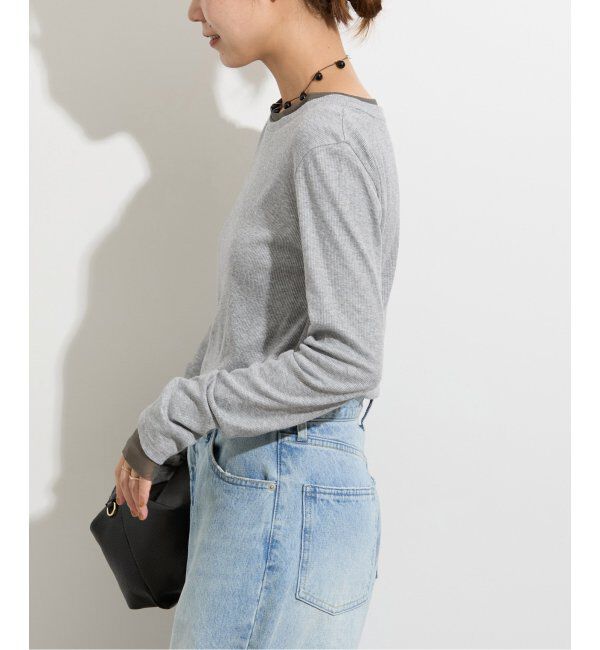 JOURNAL STANDARD relume「《追加2/2枚セット》3WAYチュールレイヤード T」|Tシャツ・カットソー|