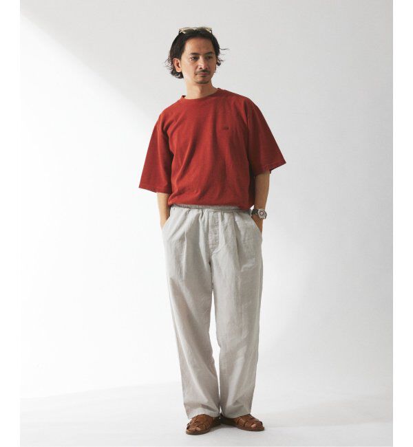 JOURNAL STANDARD relume「ヨーロピアンフラックス ガーメントダイ スクエアイージーパンツ」|その他|