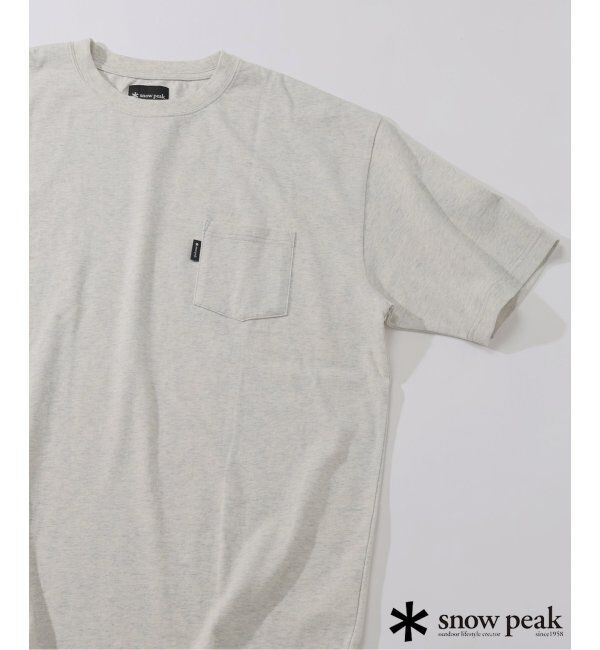 JOURNAL STANDARD relume「SNOW PEAK / スノーピーク 別注 &rdquo;GEAR&rdquo; プリントTシャツ」|Tシャツ・カットソー|