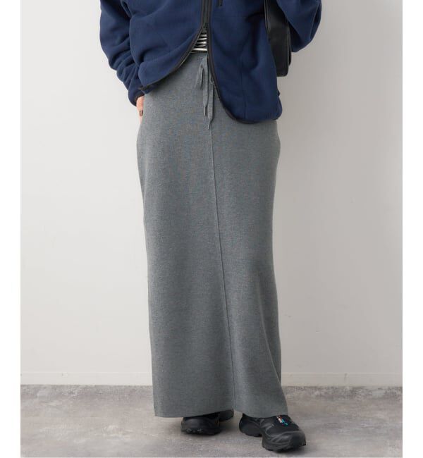 JOURNAL STANDARD「《WEB限定》ウォッシャブルTEXBRID Iラインスカート」|スカート|グレー