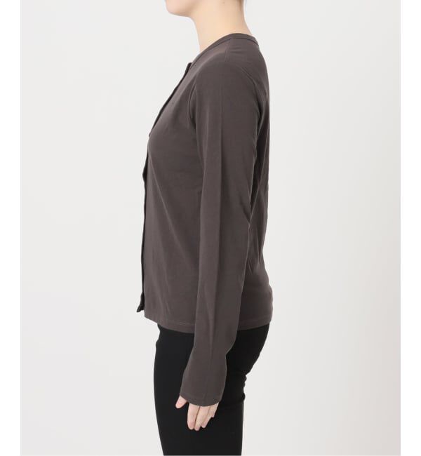 JOURNAL STANDARD「シアーコットンクルーネックカーディガン」|カーディガン|