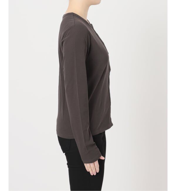 JOURNAL STANDARD「シアーコットンクルーネックカーディガン」|カーディガン|