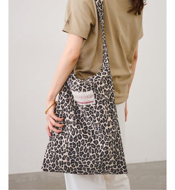 FRAMeWORK「≪追加予約≫YA GOOD IDEAS BIG TAG FABRIC トート 2」|トートバッグ|ベージュ