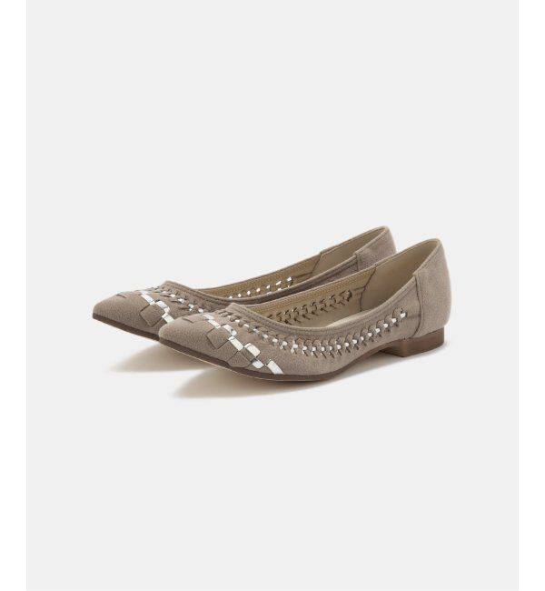  「ポインテッドサシメッシュフラット」|バレエシューズ|