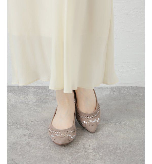  「ポインテッドサシメッシュフラット」|バレエシューズ|
