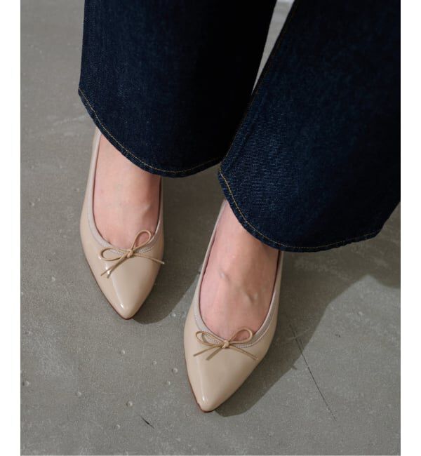  「≪追加≫ポインテッドエナメルバレエ」|バレエシューズ|