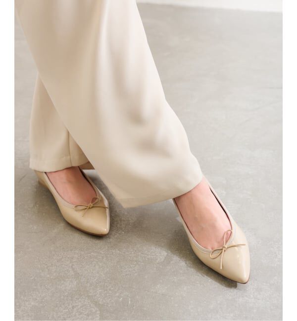  「≪追加≫ポインテッドエナメルバレエ」|バレエシューズ|