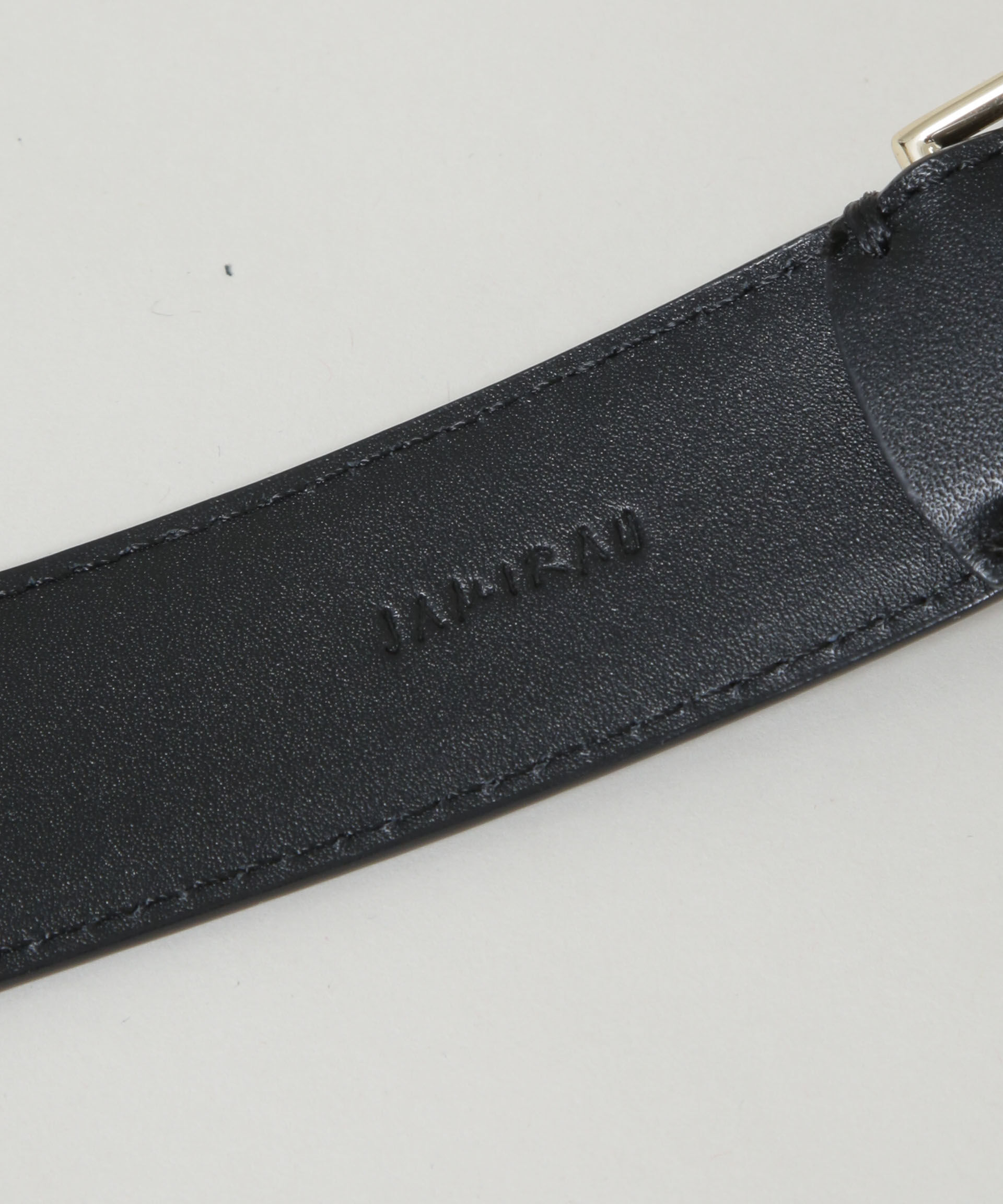 nano･universe「JAMIRAY/LEATHER DRESS BELT」|ベルト|
