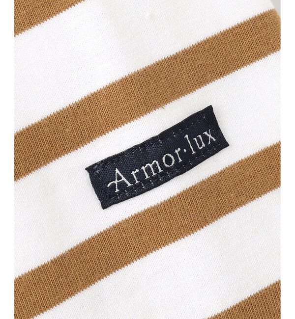 23区「【洗える】Armor-lux パネルボーダー 長袖Tシャツ」|Tシャツ・カットソー|
