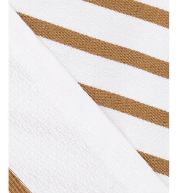 23区「【洗える】Armor-lux パネルボーダー 長袖Tシャツ」|Tシャツ・カットソー|