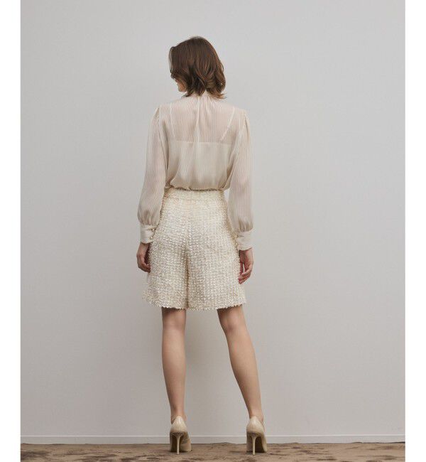 GRACE CONTINENTAL「ストライプボウブラウス」|シャツ・ブラウス|