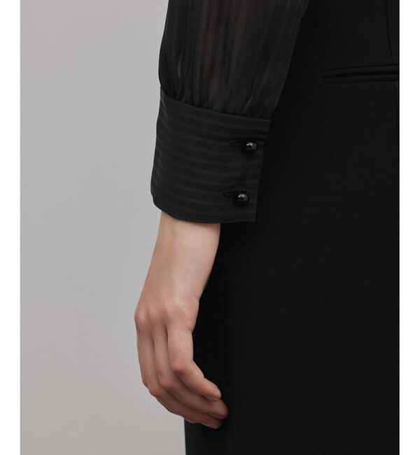 GRACE CONTINENTAL「ストライプボウブラウス」|シャツ・ブラウス|