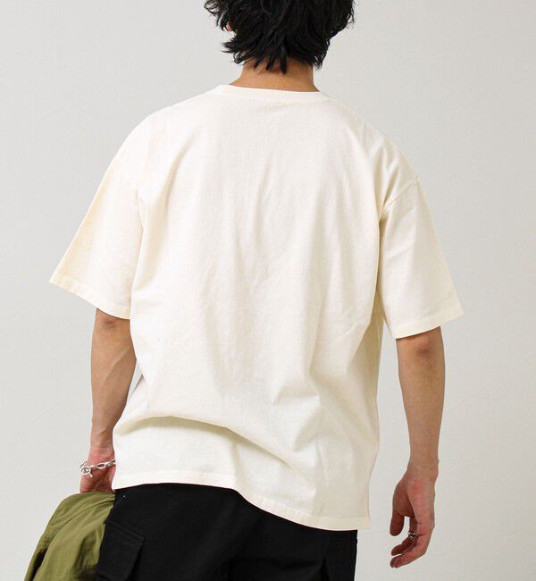 GLOSTER「【あの名作をオマージュ】犬猫実写風プリントTシャツ」|Tシャツ・カットソー|