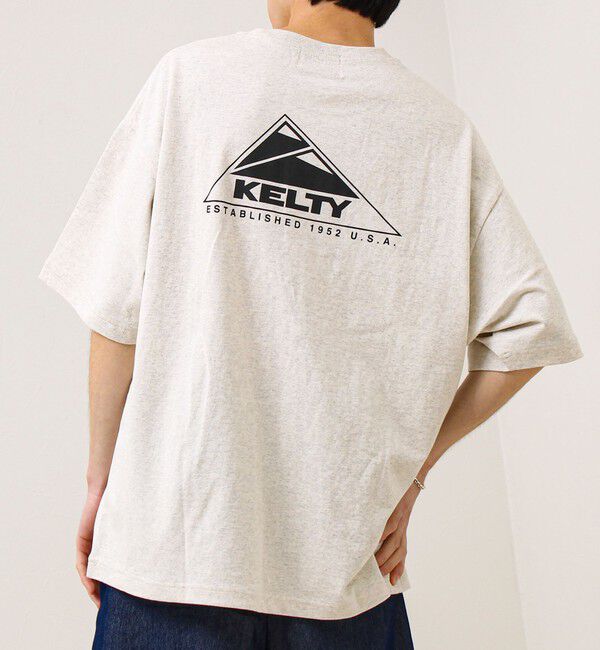 GLOSTER「【KELTY&times;GLOSTER】別注 バックロゴプリントT」|Tシャツ・カットソー|