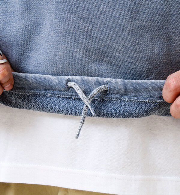 GLOSTER「カラフルスノーパウダー 裏毛プルオーバースウェット」|スウェット・ジャージ|