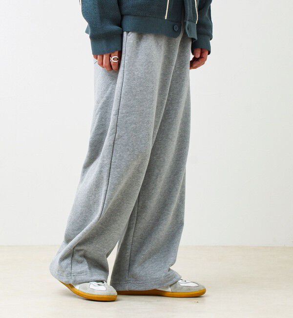 GLOSTER「【DISCUS】裏毛ワイドスウェットパンツ」|その他|