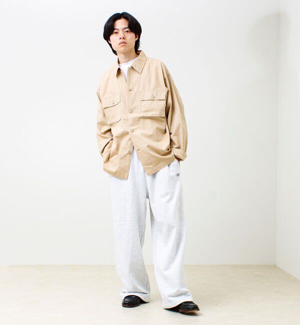 GLOSTER「【DISCUS】裏毛ワイドスウェットパンツ」|その他|