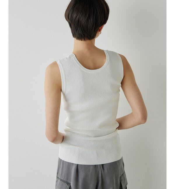  「【Drawing Numbers】リブニットタンク」|ニット・セーター|