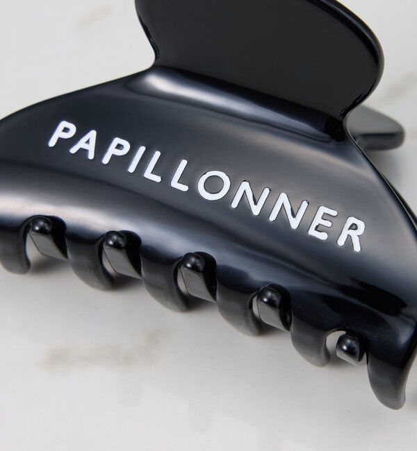  「【PAPILLONNER/パピヨネ】ロゴヘアクリップ」|リング|