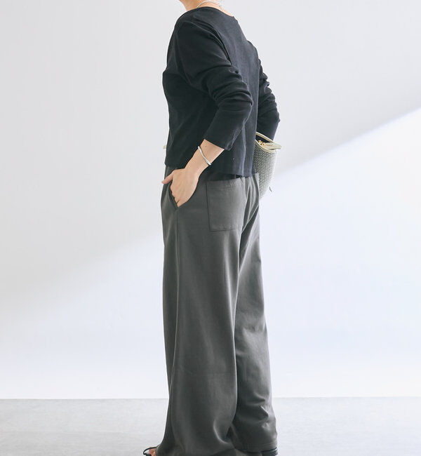  「【MONN.:.(モン)】スウェットワイドパンツ」|その他|