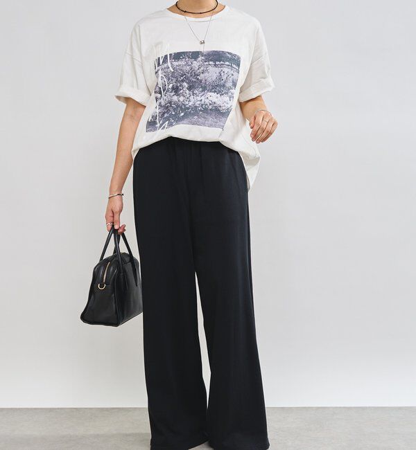  「【MONN.:.(モン)】スウェットワイドパンツ」|その他|