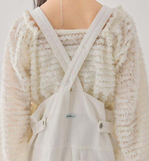  「バックシャンサロペット」|オールインワン|