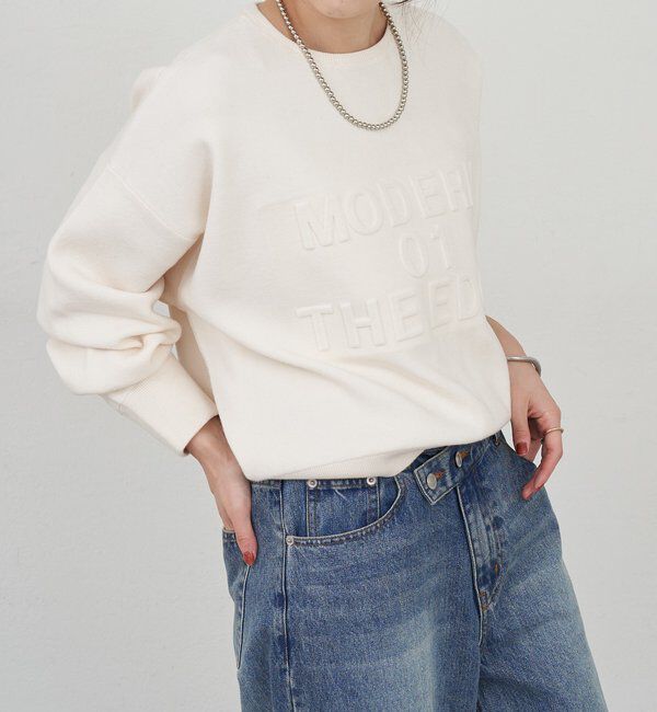  「エンボス加工ニット」|ニット・セーター|