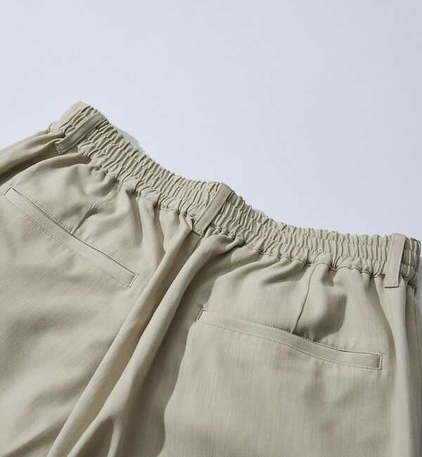 ABAHOUSE「【セットアップ対応】デニムライクツイル ワイド イージーパンツ」|その他|