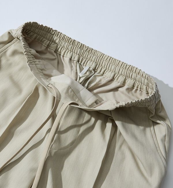 ABAHOUSE「【セットアップ対応】デニムライクツイル ワイド イージーパンツ」|その他|