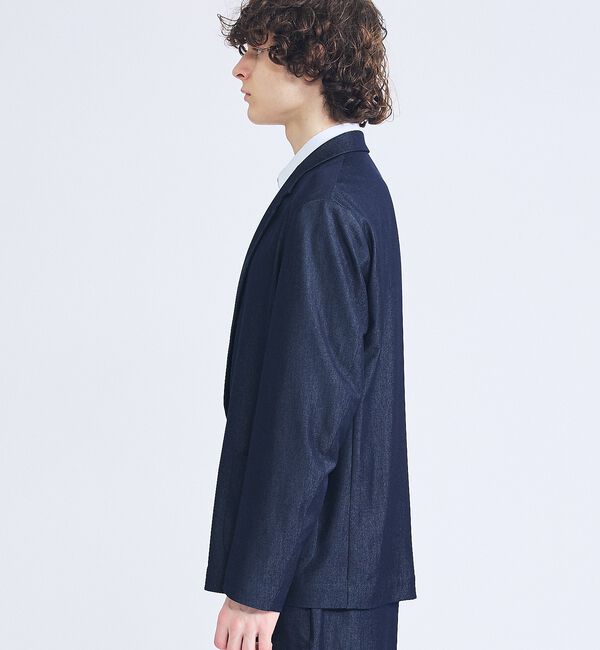 ABAHOUSE「【セットアップ対応】デニムライクツイル ダブルジャケット」|その他|
