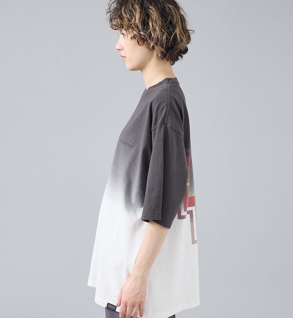 ABAHOUSE「【PENDLETON/ペンドルトン】グラデーション ダイバックプリント Tシャツ」|Tシャツ・カットソー|