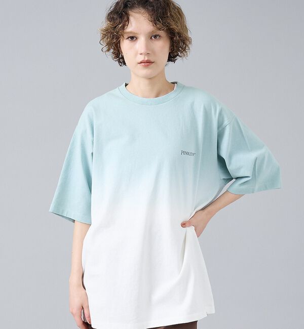 ABAHOUSE「【PENDLETON/ペンドルトン】グラデーション ダイバックプリント Tシャツ」|Tシャツ・カットソー|