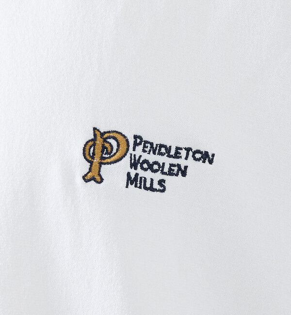 ABAHOUSE「【PENDLETON/ペンドルトン】カルキュロ バックプリント 半袖Tシャツ /」|Tシャツ・カットソー|