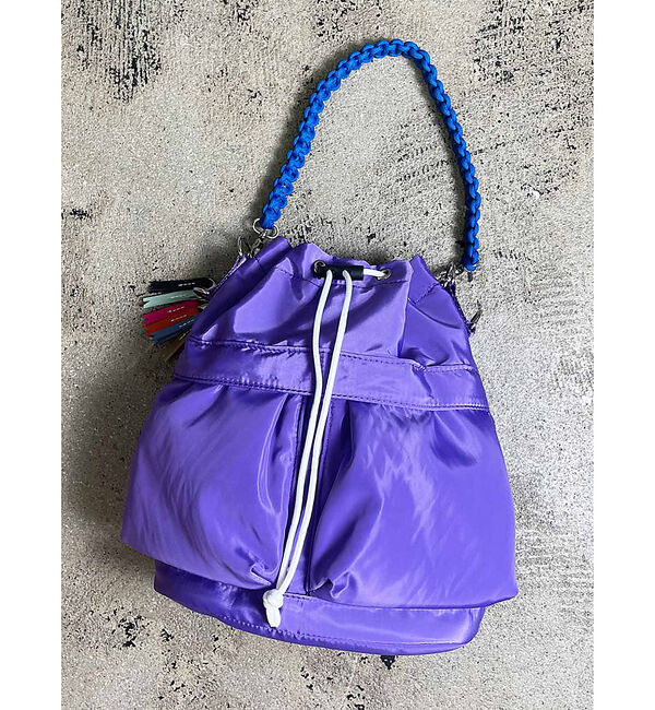 Rouge vif「【cheek / チーク】kinchaku code 2 way tote /」|トートバッグ|パープル