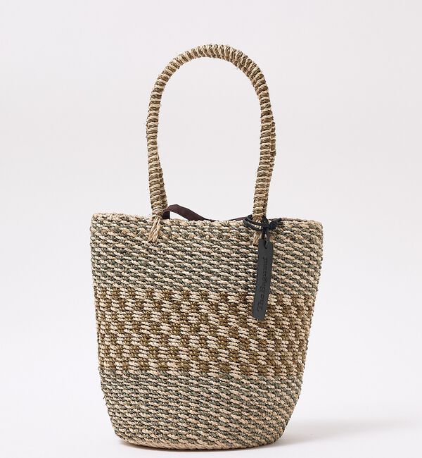 Rouge vif「【BAGMATI / バグマティ】アバカバスケット S / ワンハンドル かごバ」|かごバッグ|