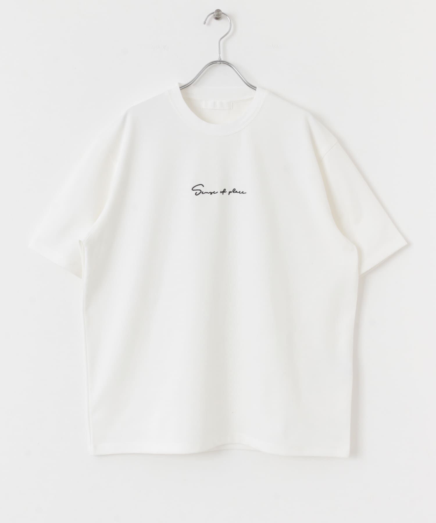 SENSE OF PLACE by URBAN RESEARCH「『ユニセックス』シシュウポンチショートスリーブTシャツ」|Tシャツ・カットソー|