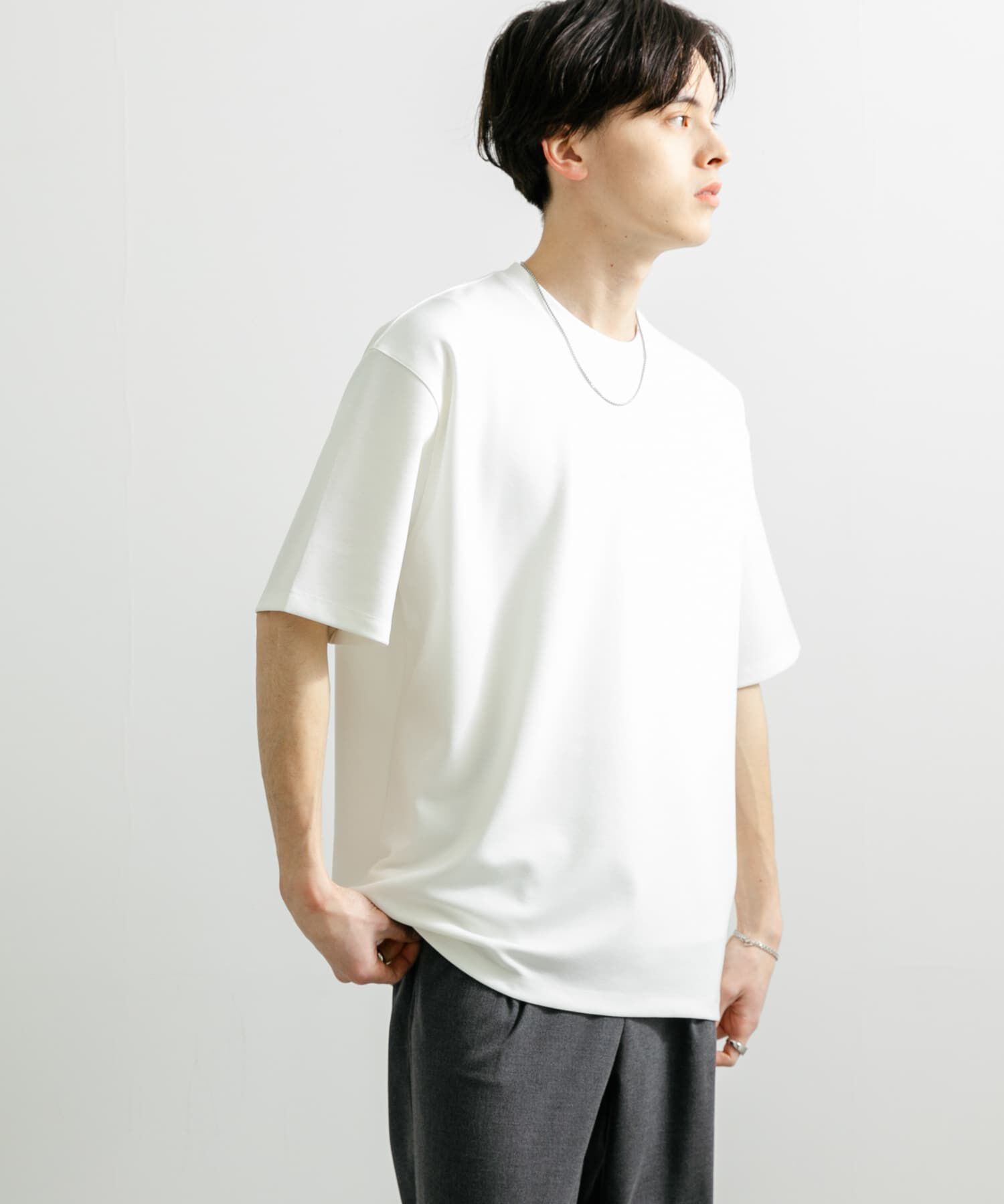 SENSE OF PLACE by URBAN RESEARCH「『ユニセックス』シシュウポンチショートスリーブTシャツ」|Tシャツ・カットソー|