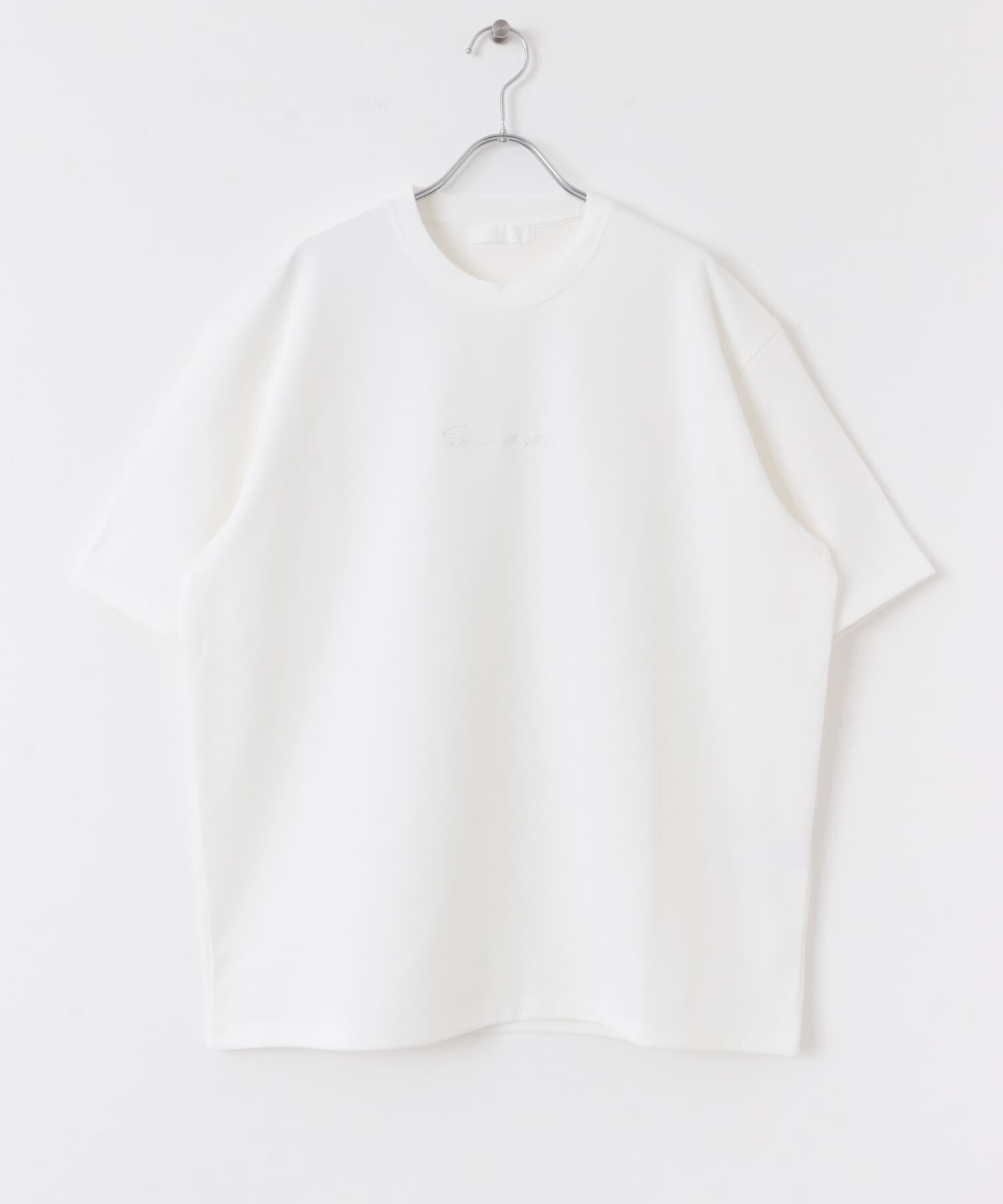 SENSE OF PLACE by URBAN RESEARCH「『ユニセックス』シシュウポンチショートスリーブTシャツ」|Tシャツ・カットソー|