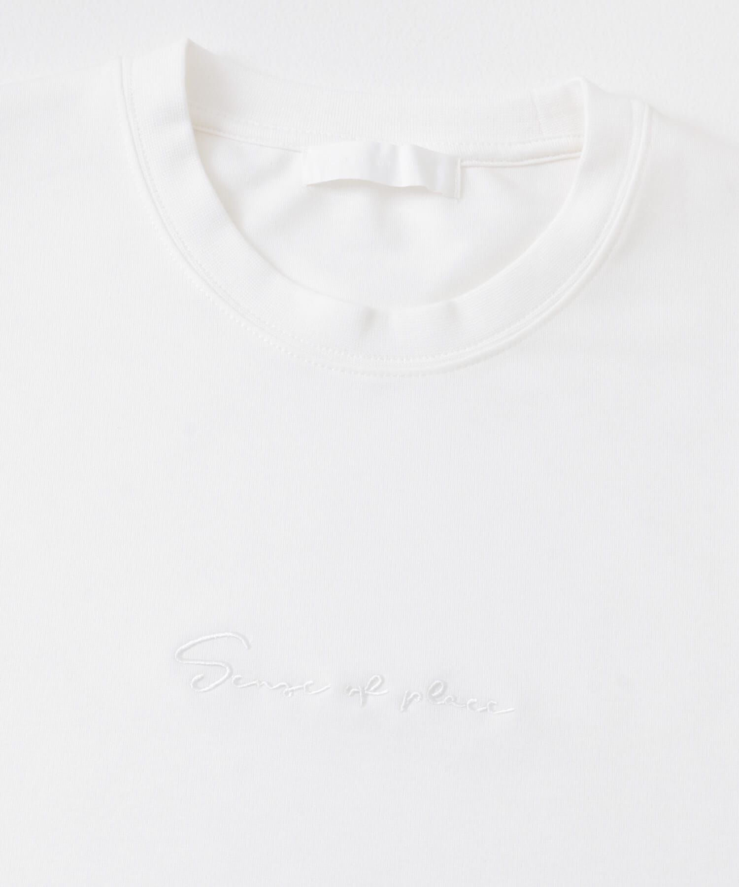 SENSE OF PLACE by URBAN RESEARCH「『ユニセックス』シシュウポンチショートスリーブTシャツ」|Tシャツ・カットソー|