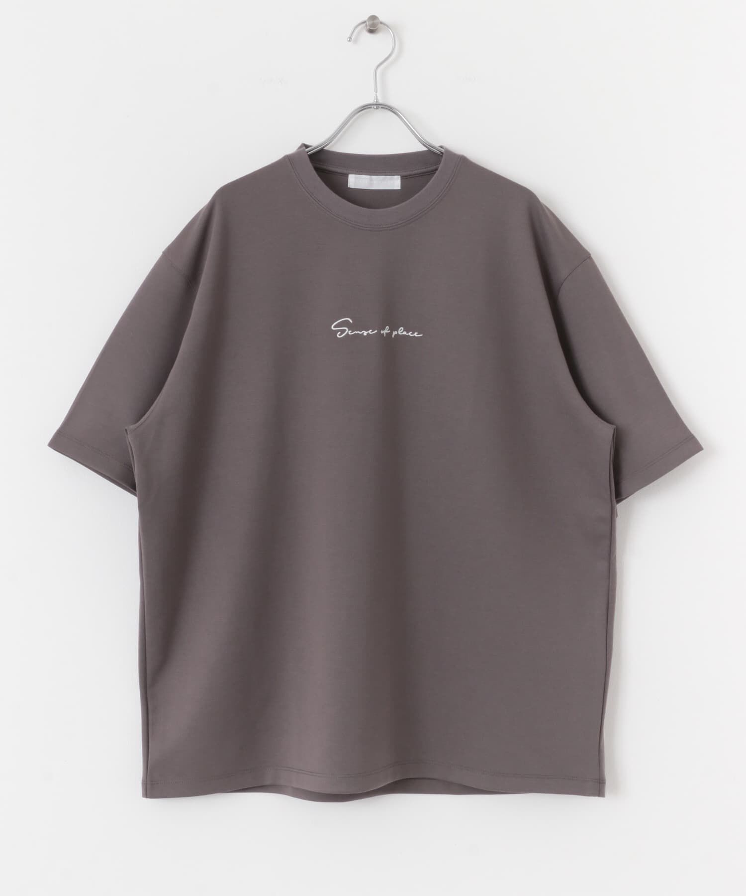 SENSE OF PLACE by URBAN RESEARCH「『ユニセックス』シシュウポンチショートスリーブTシャツ」|Tシャツ・カットソー|