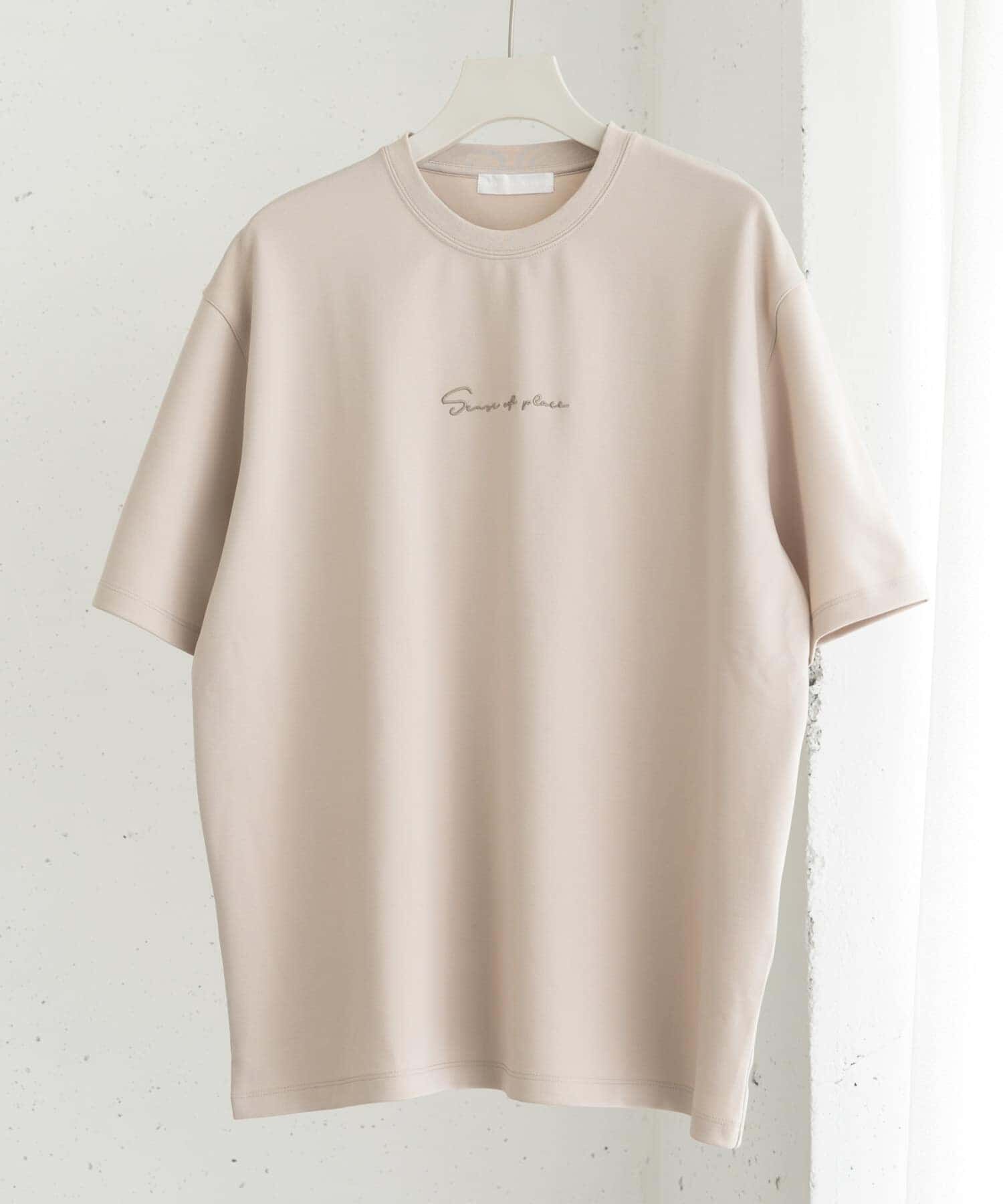 SENSE OF PLACE by URBAN RESEARCH「『ユニセックス』シシュウポンチショートスリーブTシャツ」|Tシャツ・カットソー|