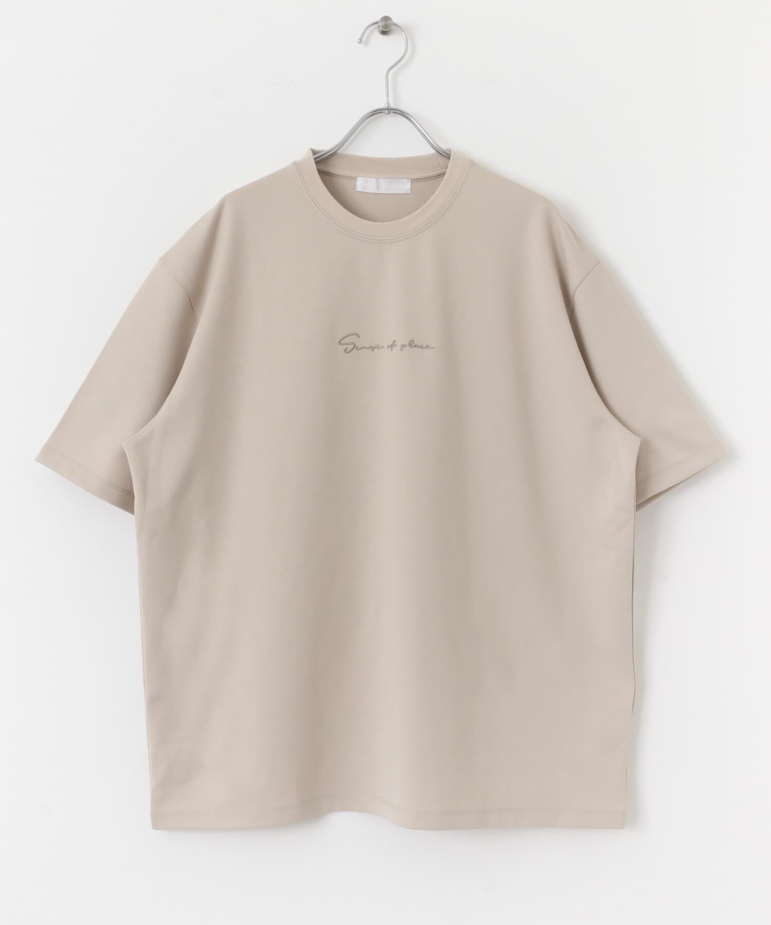 SENSE OF PLACE by URBAN RESEARCH「『ユニセックス』シシュウポンチショートスリーブTシャツ」|Tシャツ・カットソー|