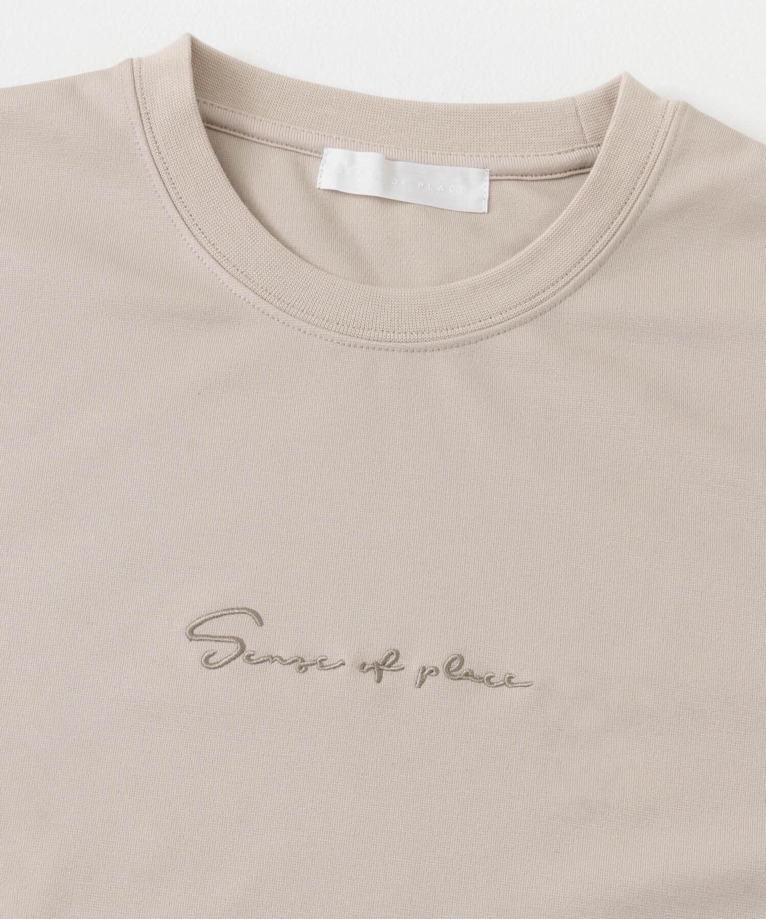 SENSE OF PLACE by URBAN RESEARCH「『ユニセックス』シシュウポンチショートスリーブTシャツ」|Tシャツ・カットソー|