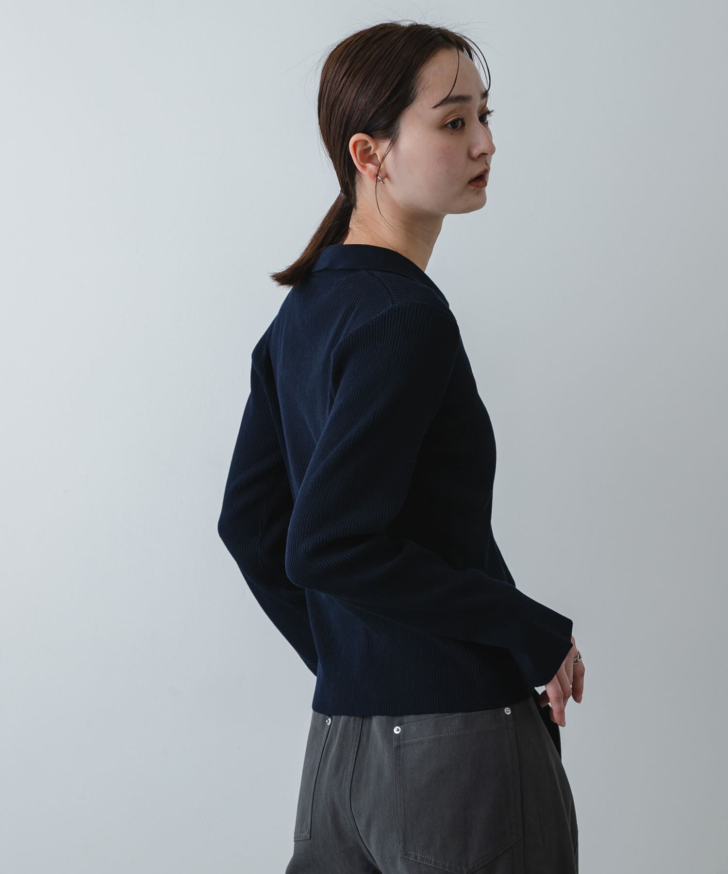 SENSE OF PLACE by URBAN RESEARCH「『一部WEB限定ｶﾗｰ』『洗濯可』ﾒﾀﾙﾎﾞﾀﾝｴﾘﾂｷｺﾝﾊﾟｸﾄｶ 」|カーディガン|